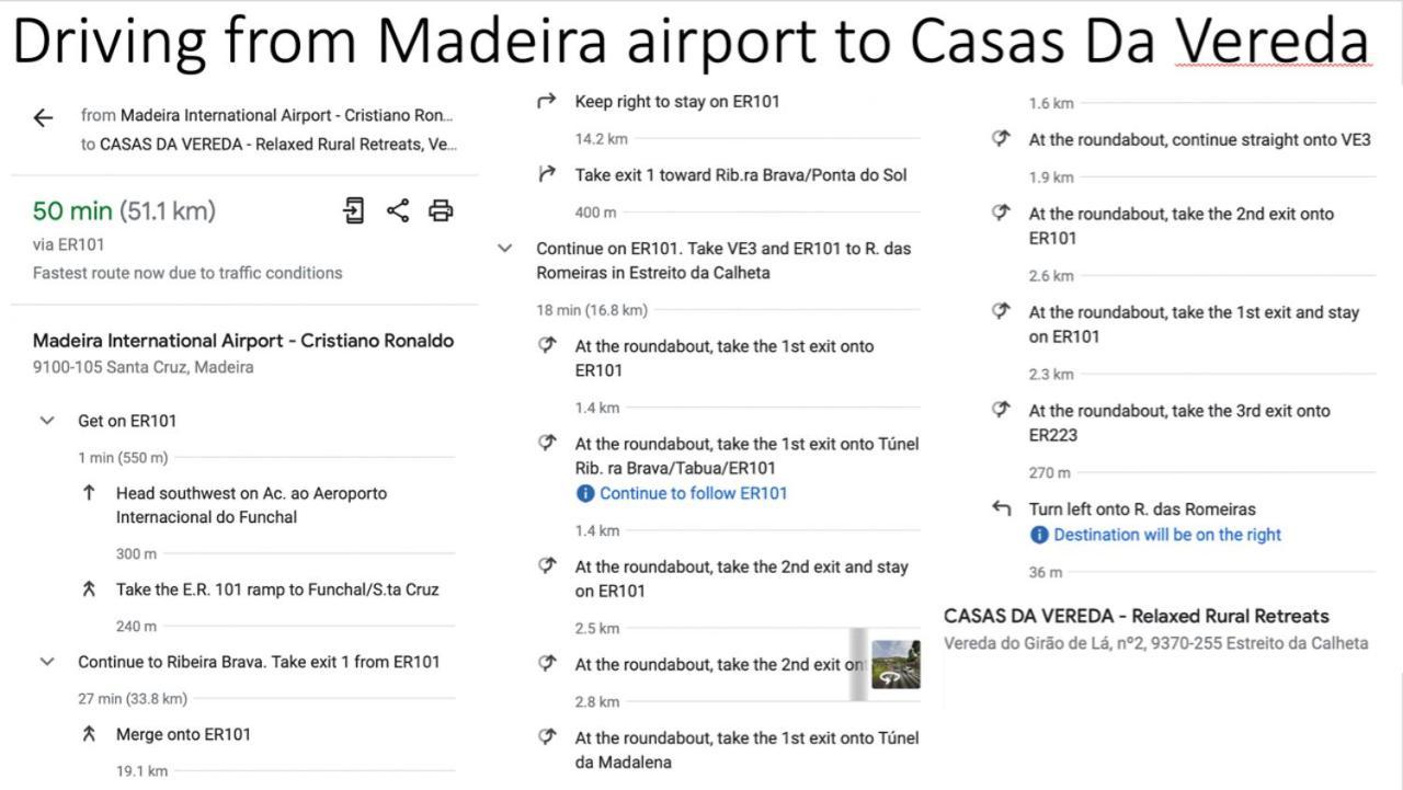 Casas Da Vereda Estreito Da Calheta Экстерьер фото