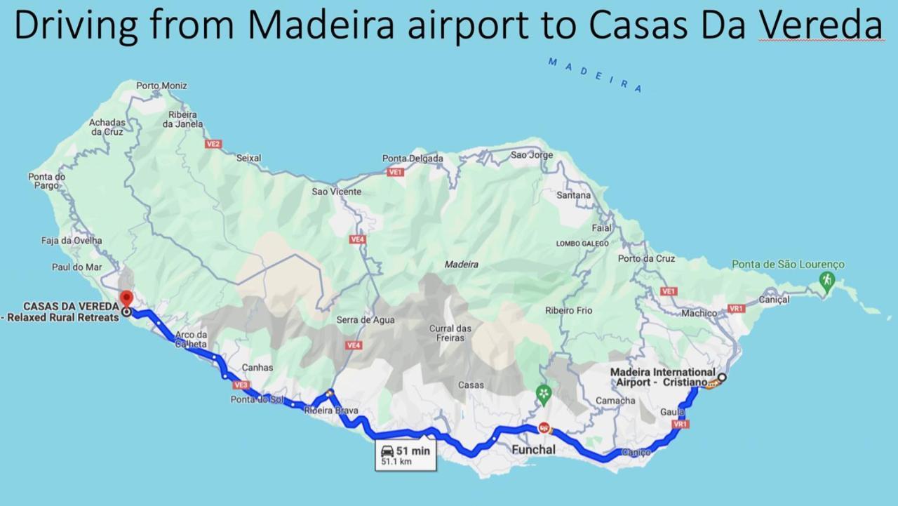 Casas Da Vereda Estreito Da Calheta Экстерьер фото